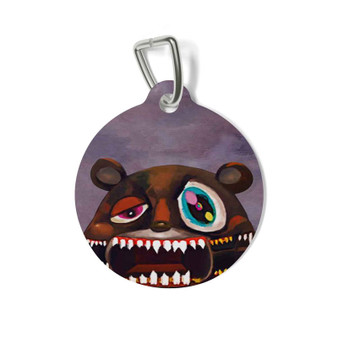 Kanye West Dark Bear Pet Tag for Cat Kitten Dog