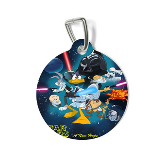 Looney Tunes Star Wars Pet Tag for Cat Kitten Dog
