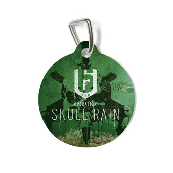 Rainbow Six Siege Skull Rain Pet Tag for Cat Kitten Dog