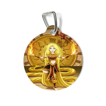 Rapunzel The Fire Nation Pet Tag for Cat Kitten Dog