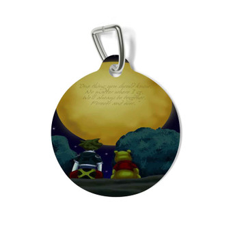 Sora Kingdom Hearts and Pooh Quotes Pet Tag for Cat Kitten Dog