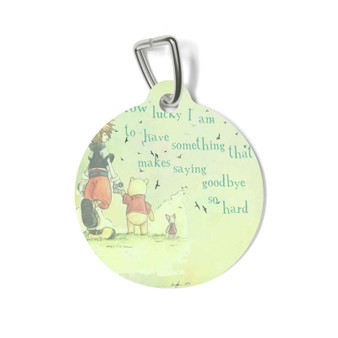 Sora Pooh and Piglet Quotes Pet Tag for Cat Kitten Dog