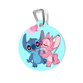 Stitch Angel Pet Tag for Cat Kitten Dog