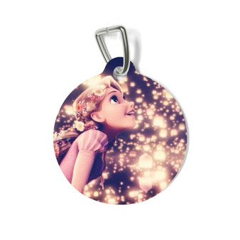 Tangled Rapunzel in The Light Pet Tag for Cat Kitten Dog