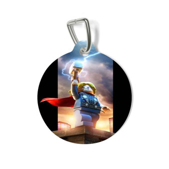Thor The Avengers Lego Pet Tag for Cat Kitten Dog