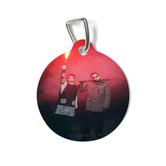 Twenty One Pilots Fire Pet Tag for Cat Kitten Dog