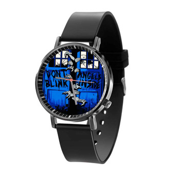 Doctor Who The Walking Dead Crossover Quartz Watch Black Plastic With Gift Box