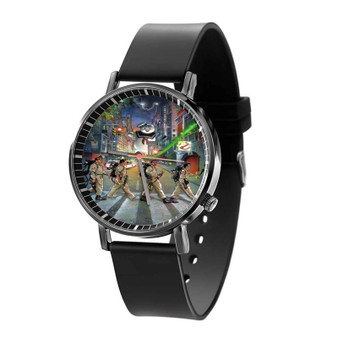 Ghostbusters Abbey Road Quartz Watch Black Plastic With Gift Box