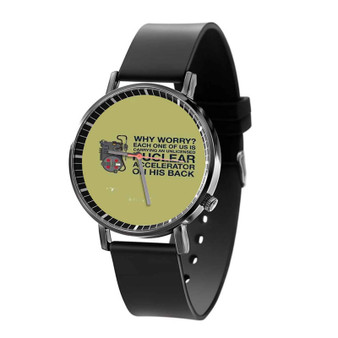 Ghostbusters Quotes Quartz Watch Black Plastic With Gift Box