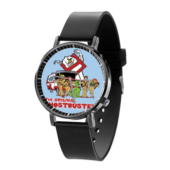 Ghostbusters Scooby Doo Quartz Watch Black Plastic With Gift Box