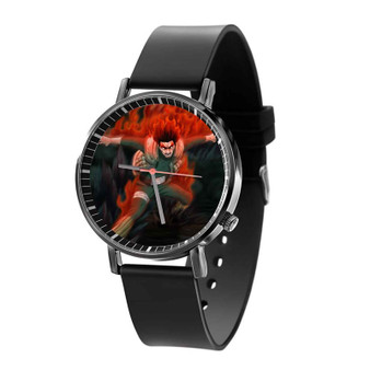 Hachimon Tonkou No Jin Naruto Quartz Watch Black Plastic With Gift Box