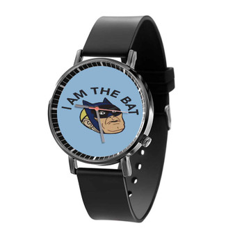 Hank Venture I Am The Bat Venture Bros Quartz Watch Black Plastic With Gift Box