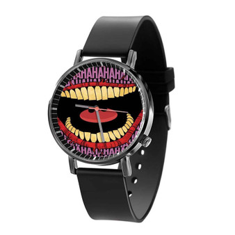 Joker Hahaha Quartz Watch Black Plastic With Gift Box