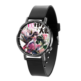 Sakura Wars Quartz Watch Black Plastic With Gift Box