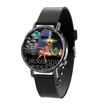 Star Wars Earthbound Quartz Watch Black Plastic With Gift Box