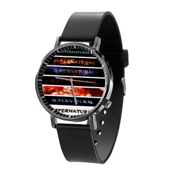 Supernatural Title Quartz Watch Black Plastic With Gift Box