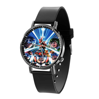 Voltron Defender of the Universe Quartz Watch Black Plastic With Gift Box