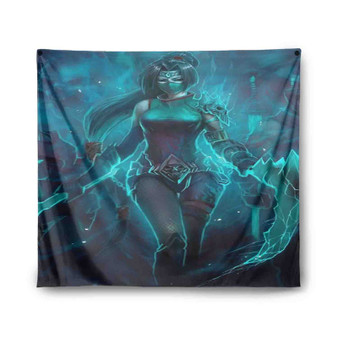 Akali League of Legends Tapestry Polyester Indoor Wall Home Decor