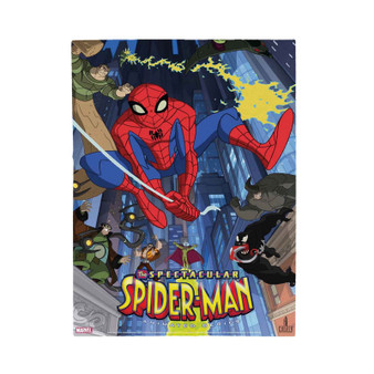 The Spectacular Spider Man Polyester Bedroom Velveteen Plush Blanket