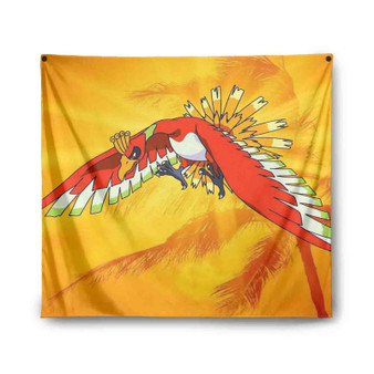 Ho Oh Pokemon Tapestry Polyester Indoor Wall Home Decor