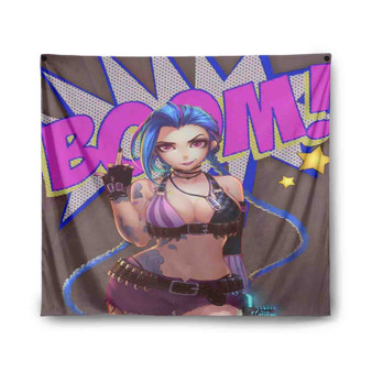 Jinx Boom League of Legends Tapestry Polyester Indoor Wall Home Decor