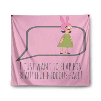 Louise Belcher Quotes Tapestry Polyester Indoor Wall Home Decor