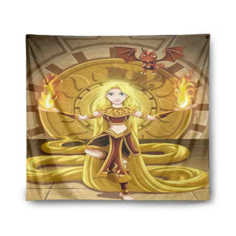 Rapunzel The Fire Nation Tapestry Polyester Indoor Wall Home Decor