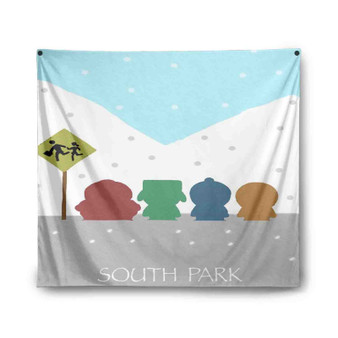 South Park Snow Products Tapestry Polyester Indoor Wall Home Decor