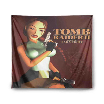 Tomb Raider Lara Croft Tapestry Polyester Indoor Wall Home Decor