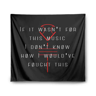Twenty One Pilots Quotes Tapestry Polyester Indoor Wall Home Decor