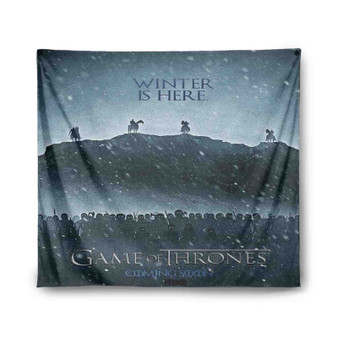 Winter is Here Game of Thrones Season 7 Tapestry Polyester Indoor Wall Home Decor