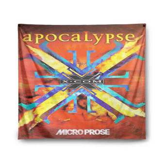 X COM Apocalypse Tapestry Polyester Indoor Wall Home Decor