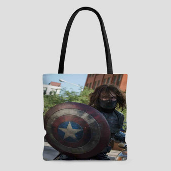 Bucky With Shield Tote Bag AOP With Cotton Handle