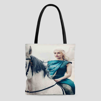 Daenerys Targaryen Game of Thrones Tote Bag AOP With Cotton Handle