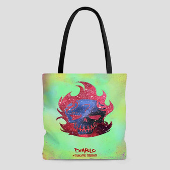 Diablo Galaxy Suicide Squad Tote Bag AOP With Cotton Handle