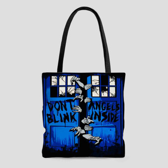 Doctor Who The Walking Dead Crossover Tote Bag AOP With Cotton Handle