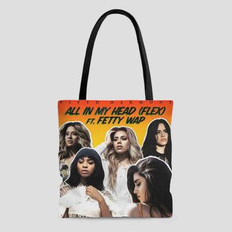 Fifth Harmony feat Fetty Wap All In My Head Tote Bag AOP With Cotton Handle