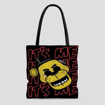 Freddy Fazbear It e Me Tote Bag AOP With Cotton Handle