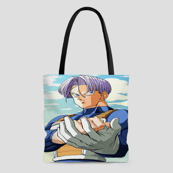 Future Trunks Dragon Ball Tote Bag AOP With Cotton Handle