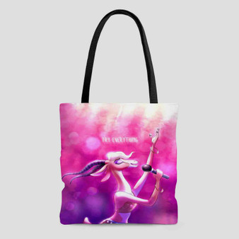 Gazelle Zootopia Tote Bag AOP With Cotton Handle