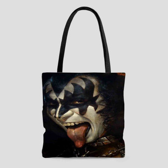 Gene Simmons Kiss Band Tote Bag AOP With Cotton Handle