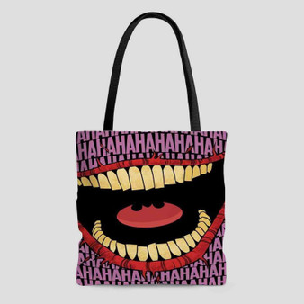 Joker Hahaha Tote Bag AOP With Cotton Handle