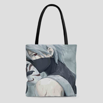 Kakashi Hatake Naruto Shippuden Tote Bag AOP With Cotton Handle