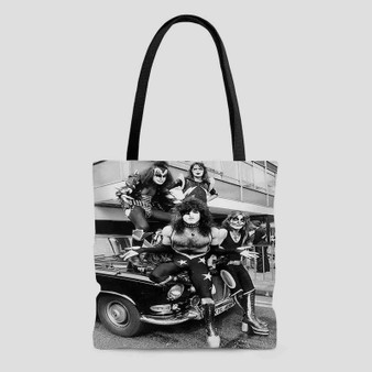 Kiss Band Products Tote Bag AOP With Cotton Handle
