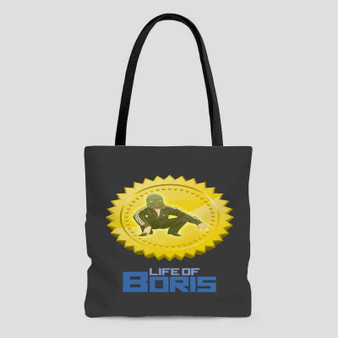 Life of Boris Tote Bag AOP With Cotton Handle