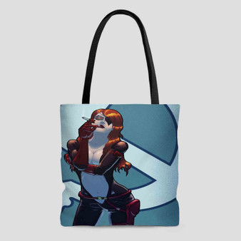 Molotov Cocktease The Venture Bros Tote Bag AOP With Cotton Handle