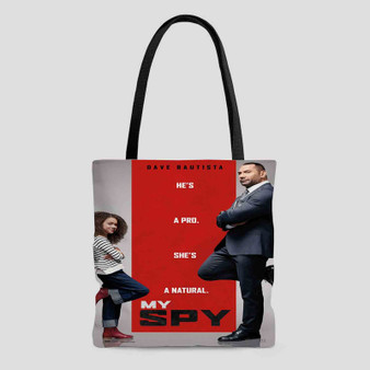 My Spy Tote Bag AOP With Cotton Handle