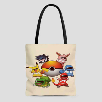 Pokemon Rangers Tote Bag AOP With Cotton Handle