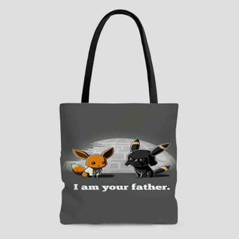 Pokemon Star Wars Tote Bag AOP With Cotton Handle