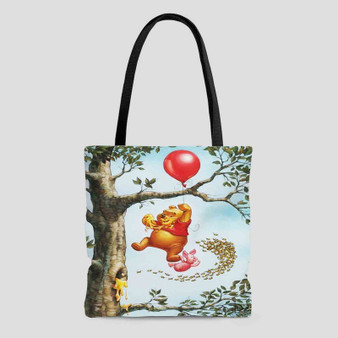 Pooh and Piglet Tote Bag AOP With Cotton Handle